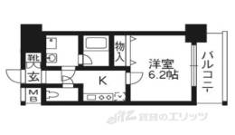 アスヴェル京都外大前間取り図面
