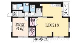 クレッセント唐崎間取り図面