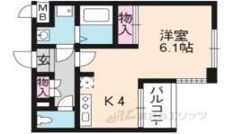 サザン桃山御陵間取り図面