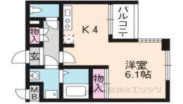 サザン桃山御陵間取り図面