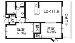 メゾンラフィーネ間取り図面