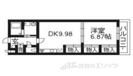 キャトルセゾン嵐山間取り図面