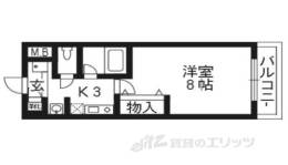 サンハウス御池間取り図面