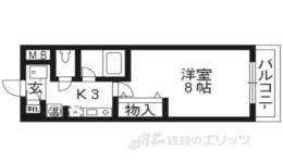 サンハウス御池間取り図面