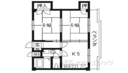 クレアコート精華間取り図面
