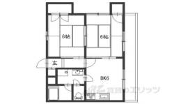 クレアコート精華間取り図面