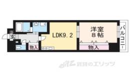 エリーフラッツ浜大津間取り図面
