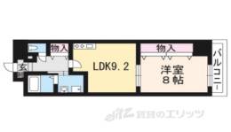 エリーフラッツ浜大津間取り図面