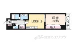 エリーフラッツ浜大津間取り図面