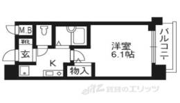 プレサンス京都四条烏丸間取り図面