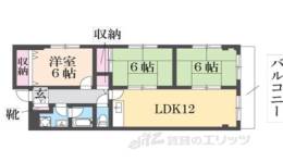トレンディーハイム北村間取り図面