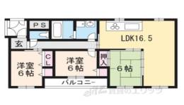 レジデンス東山間取り図面
