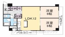 エルベ楠葉コート間取り図面