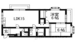 シャルマン樟葉間取り図面