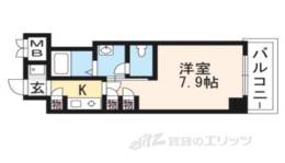 サンシティ御所西間取り図面