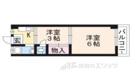 マンションカンザツ間取り図面