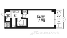 パラドール西院PART２間取り図面
