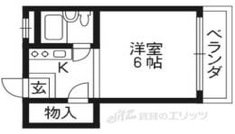 ハイツ西村間取り図面