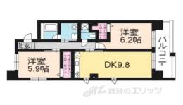 IL ROSSO堀川六角間取り図面