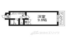 Ｅｖａｎｓ祇園間取り図面