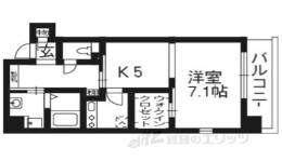 アスヴェル京都烏丸五条間取り図面