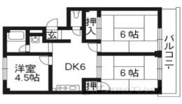 コーポ忠栄間取り図面