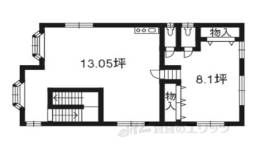 但馬町貸事務所間取り図面