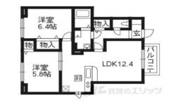アルカザーレふじ間取り図面