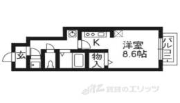 ヴィラージュ上鳥羽口間取り図面