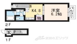ヴィラージュ上鳥羽口間取り図面