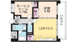 ベリエ茶五間取り図面