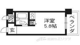 朝日プラザ鴨川２間取り図面