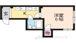 Ｋ’Ｓ　ＨＯＵＳＥ　２間取り図面