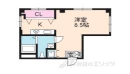 Ｋ’Ｓ　ＨＯＵＳＥ　２間取り図面