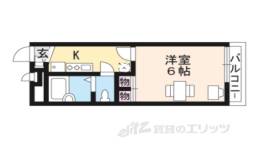 オルディネール東山泉涌寺間取り図面