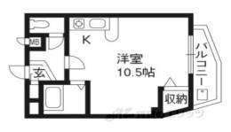 ラピュタ牧野阪間取り図面