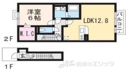 リビングタウン唐崎Ａ棟間取り図面