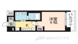 エストーネ京都二条間取り図面