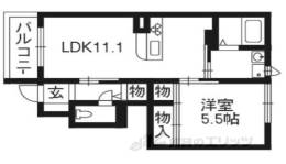 ルネサス木津間取り図面