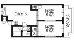 アネックス桃山間取り図面