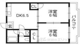 アネックス桃山間取り図面