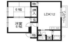 レジデンスクズハ間取り図面
