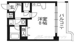 ライオンズマンション京都東堀川間取り図面