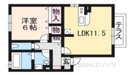 コンフォートくすは　Ａ棟間取り図面