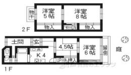 貸家間取り図面