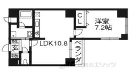 フォルム五条通間取り図面