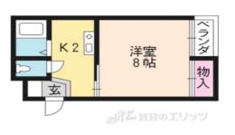 京都アパートメント４間取り図面