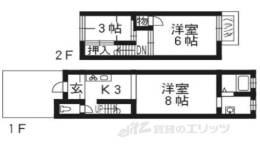 貸家間取り図面