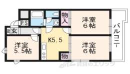 アクエルド長岡京間取り図面
