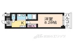 ファーストコート五条新町間取り図面